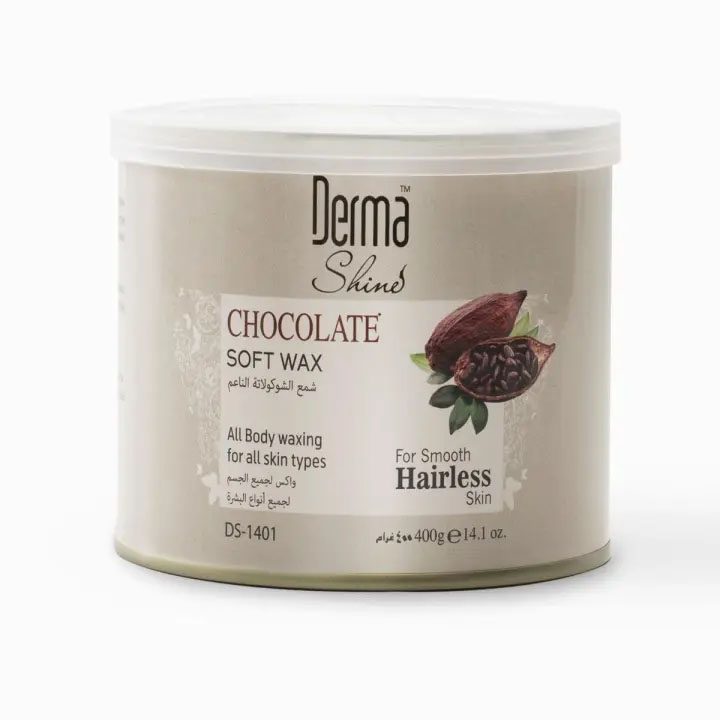 Derma Shine Chocolate Soft Wax 400G Atozstore Pk