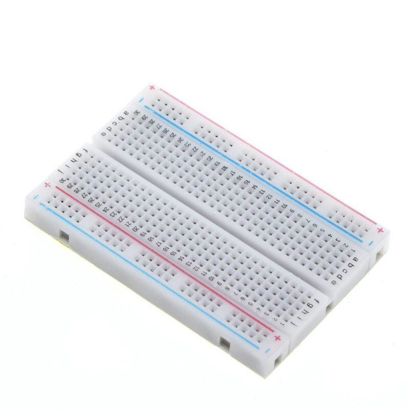 1 Pcs New 400 Tie Points Solderless Breadboard Test Protoboard ...