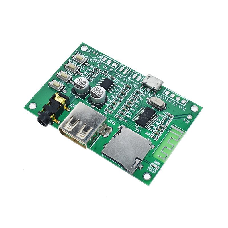 BT201 Dual Mode 5.0 Bluetooth Lossless Audio Power Amplifier Board ...