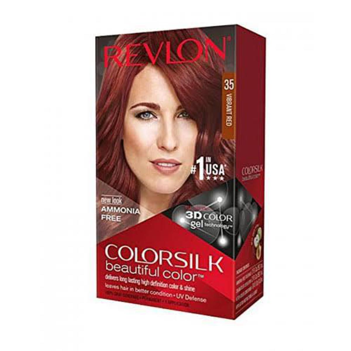 REVLON 35 Vibrant Red 3D Hair Color - atozstore.pk