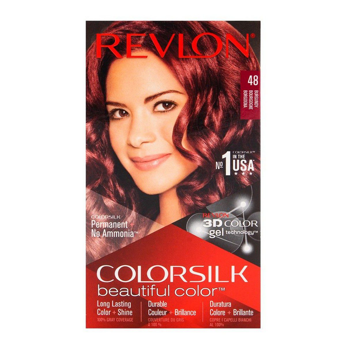 Revlon 48 Burgundy 3d Hair Color Atozstorepk 2096